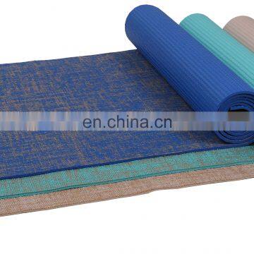 Eco Friendly Custom Print Logo 100% Natural Rubber Suede Yoga Mat photo-2