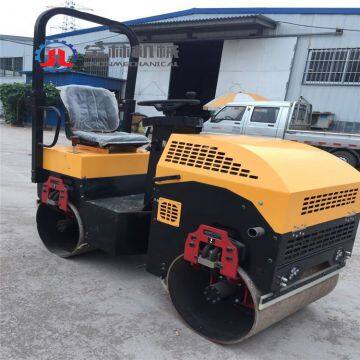 Single Drum Roller Compactor Gasoline Type Double Drum