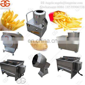 Industrial Small Scale Potato Chips Maker Fresh French Fries Frying Making Production Line Machinery To Make Potato Chip photo-2