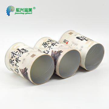 Recycled Kraft Cardboard Eco Friendly Candle Paper Tube Packaging Kraft Paper Tube photo-3