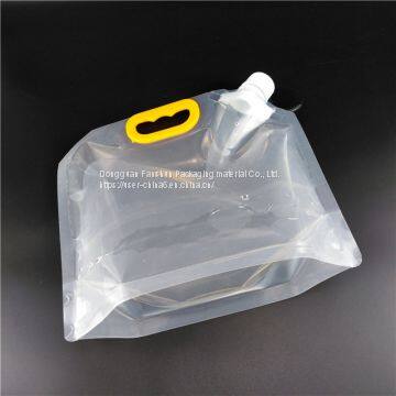 Manufacturer Production No Logo Printed Plastic Packaging Bag for Filling 75% Alcohol Disinfectant photo-3
