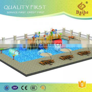 BH-A06 Best Price Swimming Pool Waterpark Equipment Large Slide Combination photo-2