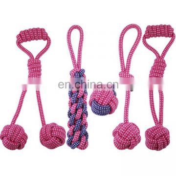 Cotton Rope Dog Toy Pack Teething Aggressive Chewers Toys Set For Large Dog