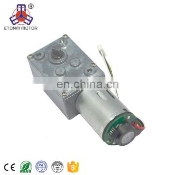 CHEAP AS dc 12v worm gear motor with high torque self-locking intelligent robot low noise electric motor