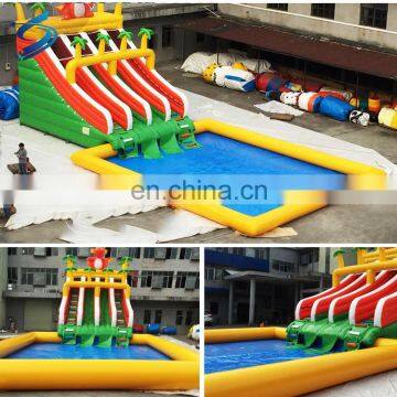 Large Summer Fun Inflatable Swimming Pool For Adults / Kids With High Quality Cheap Price For Sale