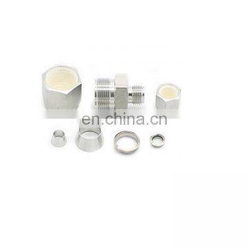 Double Ferrule 316 Stainless Steel Compression Tube Fittings Reducing Union photo-5