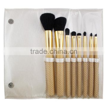 2015 Luxury Professional Custom Logo Makeup Brushes Manufacturer White Handle Luxury Professional Custom Logo Makeup Brushes