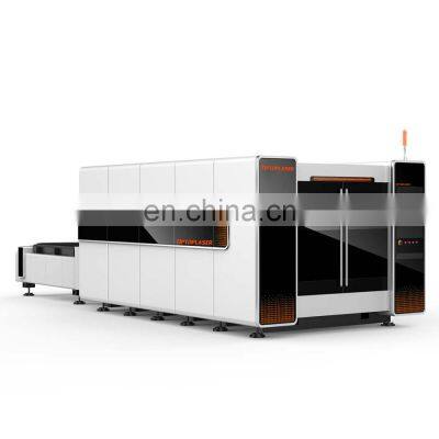 TIPTOPLASER CNC Big Enclosed Fiber Laser Cutting Machine Mode TPF-2040 Laser Power 1000w 2000w 3000w