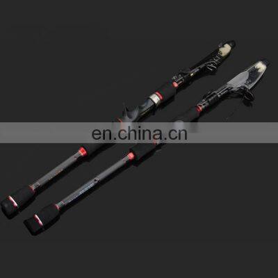 Fishing Equipment Portable Telescopic Spinning Casting Rod Carbon Fiber Lure Fishing Rod photo-4