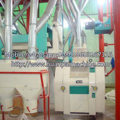 Industrial Maize Flour Milling Machine 80 Ton per Day Atta Chakki Fufu Ugali Flour Mill Machine