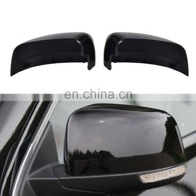 1 Pair ABS Rear View Mirror Cover Replacement For Jeep Grand Cherokee Dodge Durango 2011-2019 photo-2