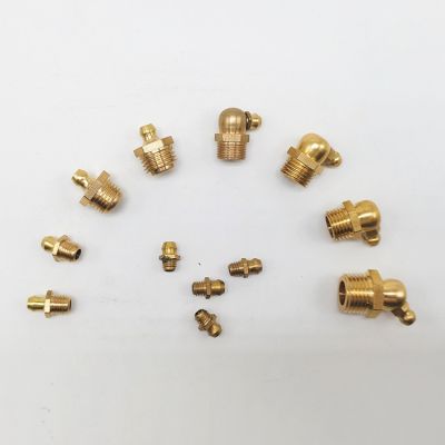 Brass butter nipple 90 degree male elbow butter fittings