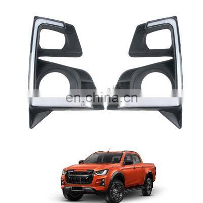 Hot Sale Dual Color Led Drl Led fog lamp For Dmax 2020 up