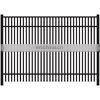 Hot Sale Xinhai #16 H 5 ft * W 6 ft Galvanized and Power Coated Steel Ornamental Fence Panel