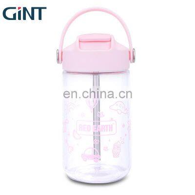 Gint 480ML Cute Design Wholesale Portable Plastic Tritan Material Water Bottle for Child Baby Use