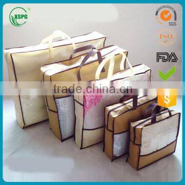 Custom clear pvc plastic bag for pillow and quilt packaging