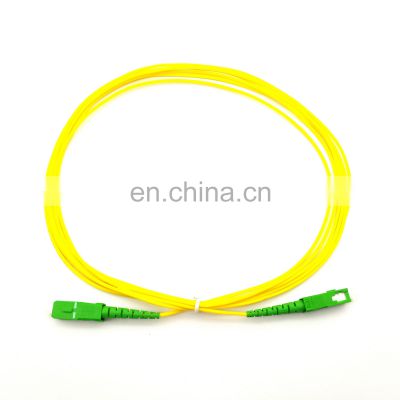 SC/APC-SC/APC  Fiber patch cord Single Mode  Sm 9/125 G652D G657A Simplex  SC Patch cord