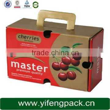 2015 Professional customized make safe shipping strong cardboard boxes for fruit