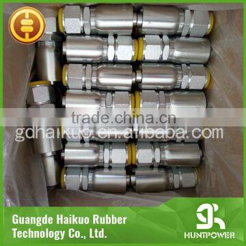 China manufacturer hydraulic hose crimping fitting NPT, BSP, JIC crimping fitting