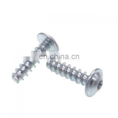 custom stainless steel serrated hex socket wafer head screws