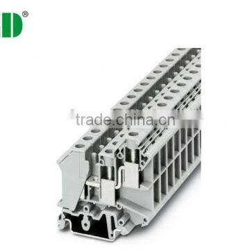 10.2mm DIN Rail Terminal Blocks With panel mount connector