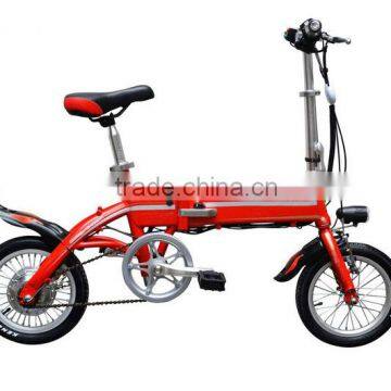 Hot Selling Cheap 14`` Mini Folding Electric Bike for Teenagers