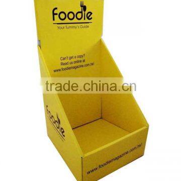 Cardboard cigarette counter display/small cardboard counter display stands PDQ/Table cardboard counter display stand