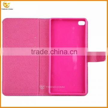 Wallet Leather Flip Cover Case for Huawei p8 photo-6