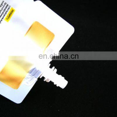 Reusable Doypack Plastic Stand up Spout Pouch Liquid Drink Water in Plastic Double Ziplock Bag photo-4