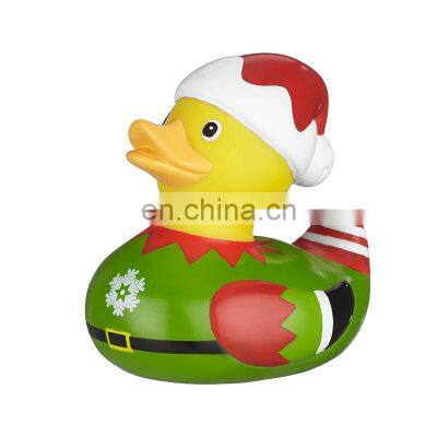 Wholesale PVC Vinyl Rubber Duck Floating mini Little Wedding Gift water shower Bath Toy Set for child