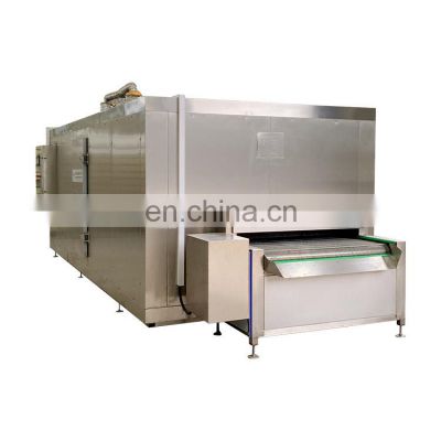 cnc potato chips peas food batch freezer fast freezing machine mushroom meat fish shrimp vegetable quick freezing equipment