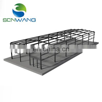 Multi-use Construction Steel Structure Building Modern Prefab Prefabricated Car Showroom