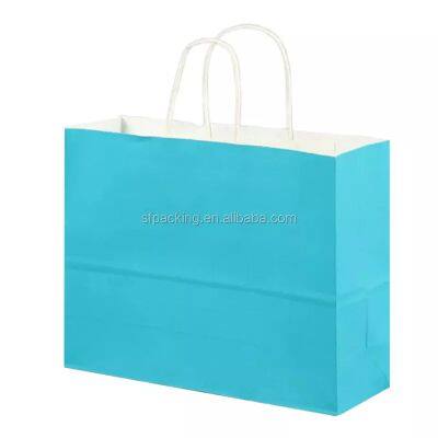 kraft paper packaging shopping bags wholesale