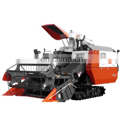 Factory Price Kubota Mini Rice Harvester Hydraulic Type Grain Unloading Paddy Harvesting Machine Applied To Rice, Wheat