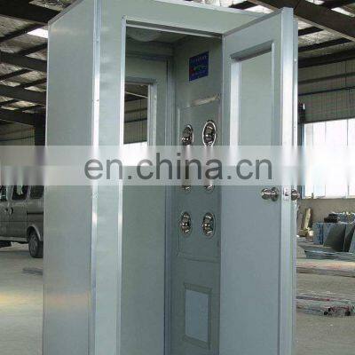 Modular Clean Room Air Shower Personal Air Shower Room Double Doors Interlock Air Shower for Cleanroom photo-3
