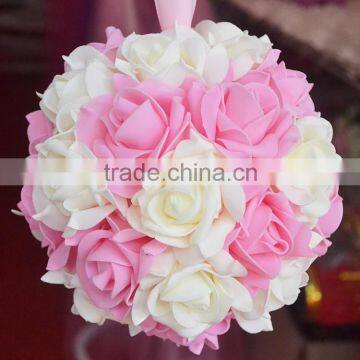 New design handmade wedding hanging flower ball