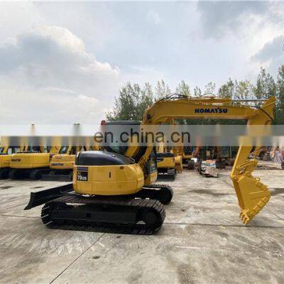 Komatsu pc78 pc70 pc80 crawler excavator with low working hours