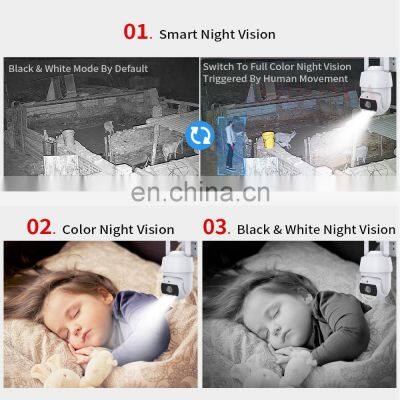 Factory Price Smart Life 2MP Two Way Audio Camera Tuya App HD Smart Home 1080P PTZ Outdoor Home Wireless Surveillance CCTV Cam photo-4