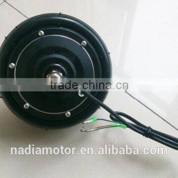 6 Inch 24V Brushless Gearless Electric Scooter Motor Hub Motor Brushless Hub Motor Gearless Hub With Braking Device photo-2