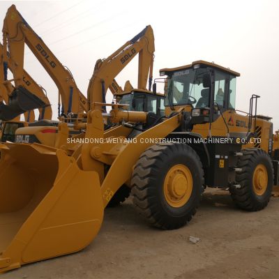 SDLG 5ton wheel loader LG953 pay loader with 3.0m3 bucket