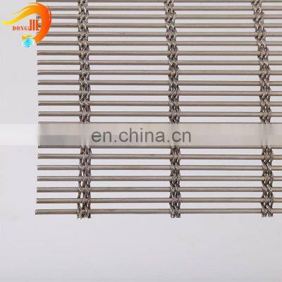 Curtain Wall Decoration Stainless Steel Woven Rope Wire Mesh photo-2