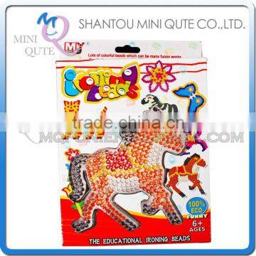 Mini Qute DIY Ironing Hama Perler Beans 3D Jigsaw animal Horse Model building block educational toy (Accept OEM) NO.BT-0054A-2