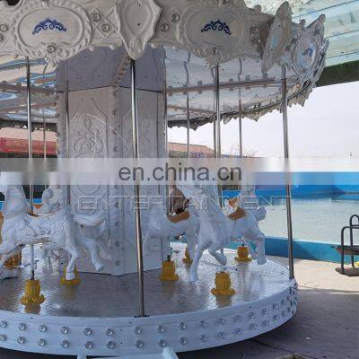 New Style Outdoor Kid Carnival Carousel Fairground Games Merry go Round Ride for Sale photo-4