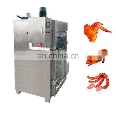 Commercial Smoked Oven Chicken Equipment Machine Coal Fish Smoker Meat Electric Smoking Oven Machine for Smoked Chicken photo-4