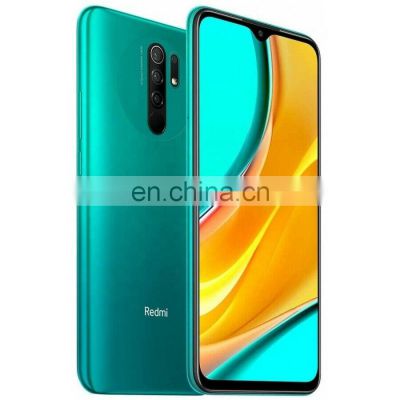 red -mi 9 4GB 64GB Helio G80 13MP+8MP+5MP+2MP Quad Camera 6.53 inch Display 5020mAh Battery mi Mobile Phones Red- mi9