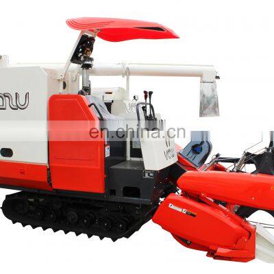 YAZU DC70+ Harvetser Chinese Manufacturer Combine Harvester Similar Kubota DC70 With Lifting Chassis photo-2