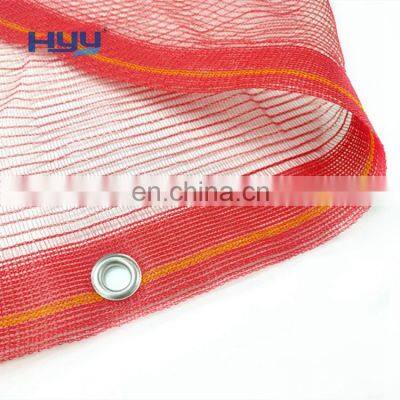 HDPE new material mono building safety net red safety mesh