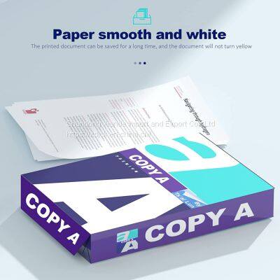 Free Samples Top Grade China Factory Supplies 2023 Hot In Sales Wholesale Office Supply White 80 Grams A4 Copy Paper A3 70GMS