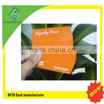 cheap plastic blank/printing Contactless chip smart card