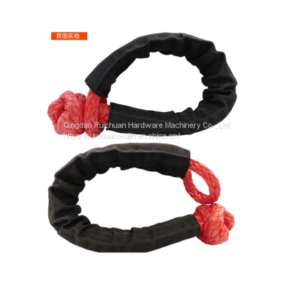 Outdoor Off-road Vehicle Polymer Shackle Soft Shackle Can Replace Carbon Steel Shackle Trailer Car Rescue Rope photo-4